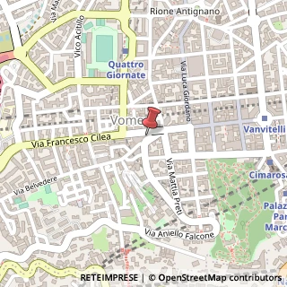 Mappa Via Gino Doria, 158, 80127 Napoli, Napoli (Campania)