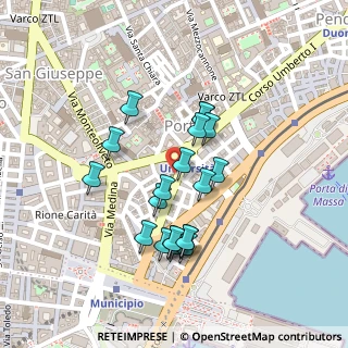 Mappa Via Matteo Schilizzi, 80134 Napoli NA, Italia (0.2115)