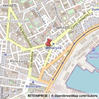 Mappa Piazza Giovanni Bovio, 22, 80133 Napoli, Napoli (Campania)
