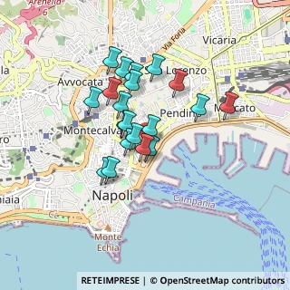 Mappa Via Matteo Schilizzi, 80133 Napoli NA, Italia (0.721)