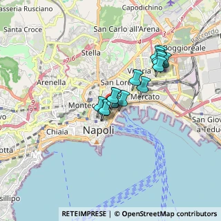 Mappa Via Matteo Schilizzi, 80134 Napoli NA, Italia (1.40313)
