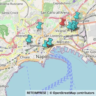 Mappa Via Matteo Schilizzi, 80134 Napoli NA, Italia (2.02385)
