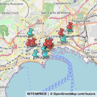 Mappa Via Matteo Schilizzi, 80133 Napoli NA, Italia (1.18)
