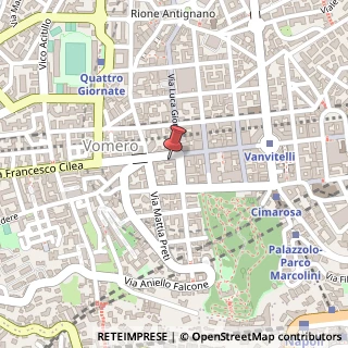 Mappa Via Alessandro Scarlatti, 201, 80129 Napoli, Napoli (Campania)