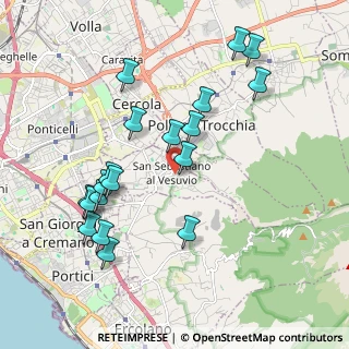Mappa Via Palmieri, 80040 San Sebastiano Al Vesuvio NA, Italia (2.19947)