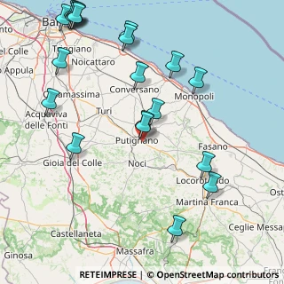 Mappa Strada Comunale Boschetto, 70017 Putignano BA, Italia (22.725)