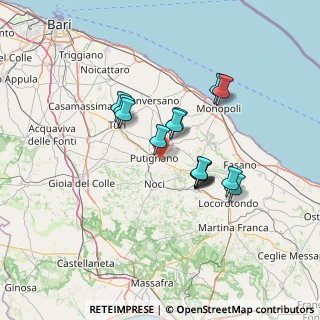 Mappa Strada Comunale Boschetto, 70017 Putignano BA, Italia (11.692)