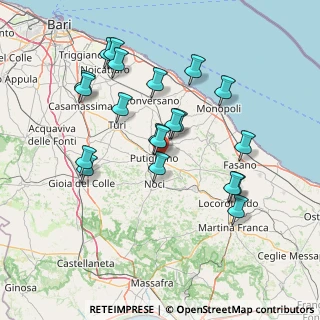 Mappa Strada Comunale Boschetto, 70017 Putignano BA, Italia (15.7575)