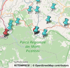Mappa Via Calzella Carfagni, 83048 Montella AV, Italia (9.0215)