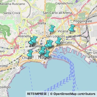 Mappa Calata Ospedaletto, 80133 Napoli NA, Italia (1.29417)