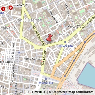 Mappa Via Aurelio Fierro, 10, 80134 Napoli, Napoli (Campania)