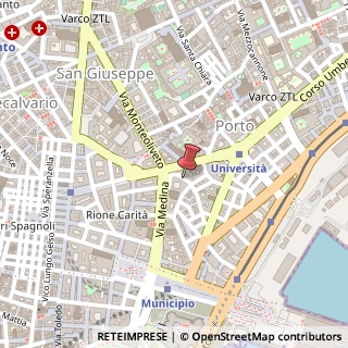 Mappa Rua Catalana,  115, 80133 Napoli, Napoli (Campania)