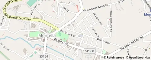 Mappa Montella