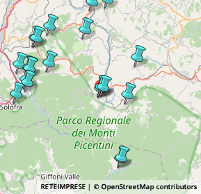 Mappa Via Ammiraglio Pelosi, 83048 Montella AV, Italia (10.348)