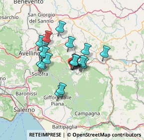 Mappa Via Ammiraglio Pelosi, 83048 Montella AV, Italia (10.44)
