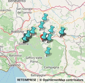 Mappa Via Ammiraglio Pelosi, 83048 Montella AV, Italia (10.6405)