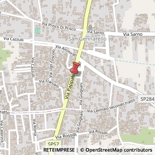 Mappa Via Raffaele Pappalardo, 93, 80044 Ottaviano, Napoli (Campania)
