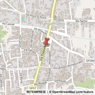 Mappa Via Raffaele Pappalardo, 101, 80044 Ottaviano, Napoli (Campania)