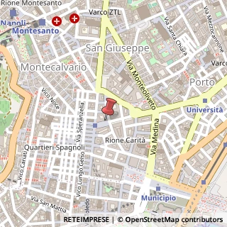 Mappa Via Armando Diaz, 24, 80134 Napoli, Napoli (Campania)
