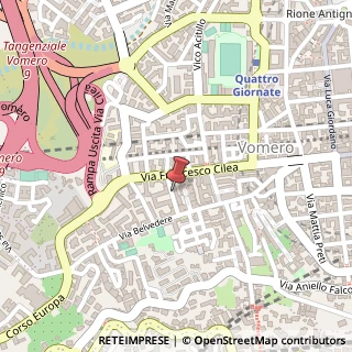 Mappa Via Santa Maria della Libera, 22, 80127 Napoli, Napoli (Campania)