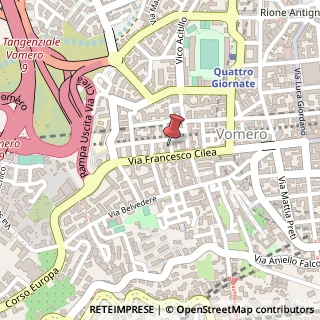 Mappa Viale Privato Albino Albini, 12, 80127 Napoli, Napoli (Campania)