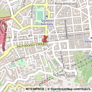 Mappa Via Francesco Cilea, 63, 80127 Napoli, Napoli (Campania)