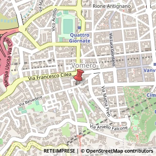 Mappa Via Belvedere, 10, 80127 Napoli, Napoli (Campania)