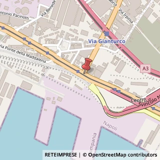 Mappa Via Reggia di Portici, , 80055 Portici, Napoli (Campania)
