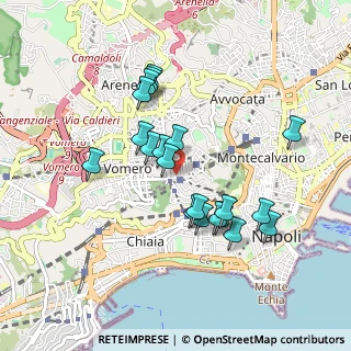 Mappa Via Domenico Cimarosa, 80128 Napoli NA, Italia (0.88)
