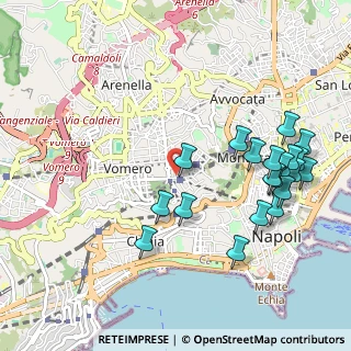 Mappa Via Domenico Cimarosa, 80128 Napoli NA, Italia (1.216)