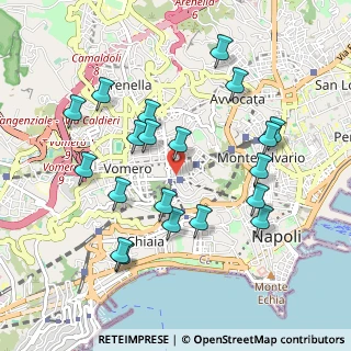 Mappa Via Domenico Cimarosa, 80128 Napoli NA, Italia (1.062)