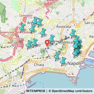 Mappa Via Domenico Cimarosa, 80128 Napoli NA, Italia (1.166)