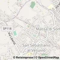 Map San Sebastiano al Vesuvio