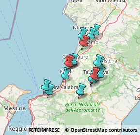 Mappa Viadotto la Pignara, 89015 Palmi RC, Italia (12.43778)