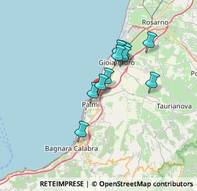 Mappa Via Antonio Meucci, 89015 Palmi RC, Italia (5.92273)