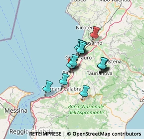 Mappa Via Antonio Meucci, 89015 Palmi RC, Italia (9.46556)