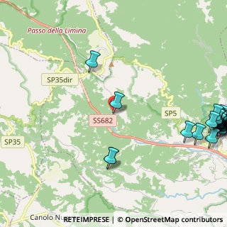 Mappa Monte Limina, 89045 Mammola RC, Italia (3.92143)