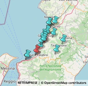 Mappa Contrada Prato Inferiore, 89015 Palmi RC, Italia (9.49842)