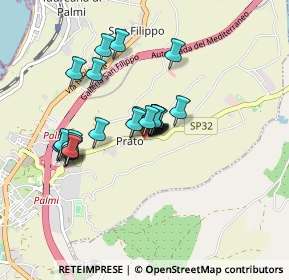 Mappa Contrada Prato Inferiore, 89015 Palmi RC, Italia (0.74)