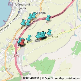Mappa Contrada Prato Inferiore, 89015 Palmi RC, Italia (0.74)