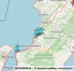 Mappa A3 Napoli - Reggio di Calabria, 89015 Palmi RC, Italia (50.29417)