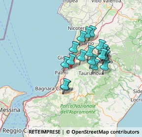 Mappa Contrada Prato Inferiore Località, 89015 Palmi RC, Italia (11.662)