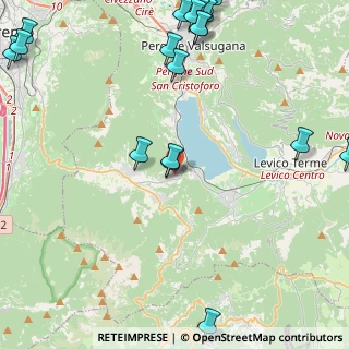 Mappa Via alle Foreste, 38049 Bosentino TN, Italia (6.4455)