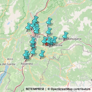Mappa Via alle Foreste, 38049 Bosentino TN, Italia (11.731)