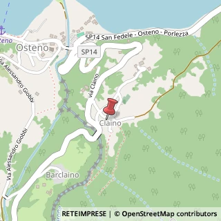 Mappa Via Parrocchiale, 10, 22010 Claino con Osteno, Como (Lombardia)