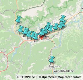 Mappa Via Beato Bernardino, 32032 Feltre BL, Italia (5.415)