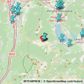 Mappa Via Erbosa, 38049 Altopiano della Vigolana TN, Italia (5.7)