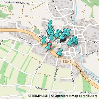 Mappa Via Erbosa, 38049 Vigolo Vattaro TN, Italia (0.13182)