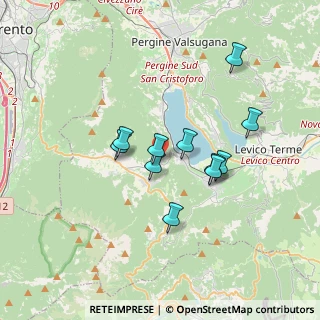 Mappa Via Castagnè, 38049 Bosentino TN, Italia (2.84091)