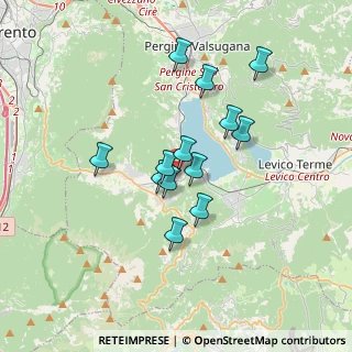 Mappa Via Ronchi, 38049 Bosentino TN, Italia (2.74615)